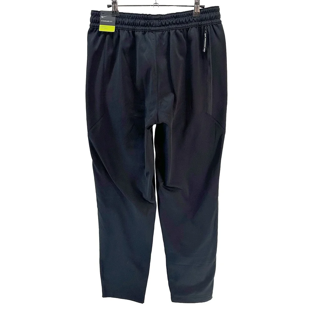 NIKE Men's Dri-Fit Therma Basketball Pants NWT •‎ Medium Standard Fit • black